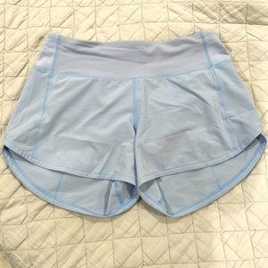 Lululemon Mid Rise Speed Short 4”